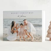 "Classical" - Holiday Cards in Coal by Kasia Labocki - Folded Card