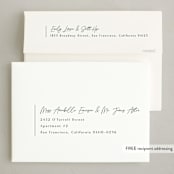 "The World Rejoices" - Holiday Cards in Pine by Lea Delaveris - FREE Recipient Addressing