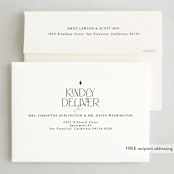 "Very merry xmas" - Holiday Cards in Ink by Ana de Sousa - FREE Recipient Addressing