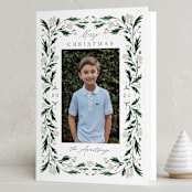"Tillie" - Holiday Cards in Snow by Kate Ahn - Folded Card