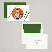 "Surrounding" - Holiday Cards in Evergreen by Jessica Williams - Assembled