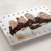 "Christmas Tree Frame" - Holiday Cards in Snow by Stacey Meacham - Detail