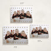 "Christmas Tree Frame" - Holiday Cards in Snow by Stacey Meacham - Formats Available