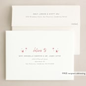 "Merry Overlay" - Holiday Cards in Holly Berry by Summer Winkelman - FREE Recipient Addressing