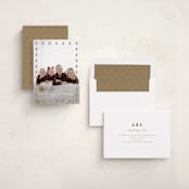 "Christmas Tree Frame" - Holiday Cards in Snow by Stacey Meacham - Assembled