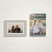 "Pure joy" - Holiday Cards in Starlight by Creo Study - Photo Orientation Options