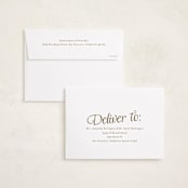 "Spruce" - Holiday Cards in Cream by Blustery August - FREE Recipient Addressing
