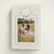 "Bethlehem Crest" - Holiday Cards in Candle Light by Bayberry Kate - Folded Card