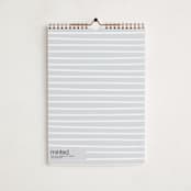 "Big Month" - Calendars in Ivory by Erin Deegan - Backer
