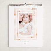 "aztec frame" - Calendars in Dusty Rose by Baumbirdy - Cover