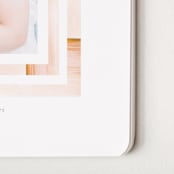 "aztec frame" - Calendars in Dusty Rose by Baumbirdy - Detail