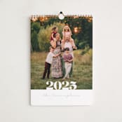 "Minimal Classic" - Calendars in Sage by Emanuela Carratoni - Cover