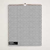 "The Minimalist" - Calendars in Pearl by Pixel and Hank - Backer