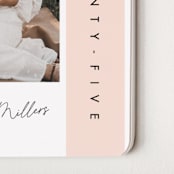 "One Note Per Day Journal" - Calendars in Blush by Amy Payne - Detail