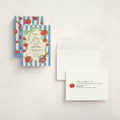 "Petit Pomodoro" - Children's Birthday Party Invitations in Lime by Jackie Crawford - Assembled