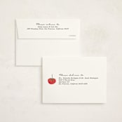 "Petit Pomodoro" - Children's Birthday Party Invitations in Lime by Jackie Crawford - FREE Recipient Addressing