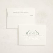 "Safari" - Children's Birthday Party Invitations in Palm by Jenna Holcomb - FREE Recipient Addressing