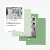 "Backyard Party" - Children's Birthday Party Invitations in Watermelon by Tatiana Nogueiras - Back of Card Options