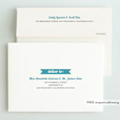 "12 Months" - Children's Birthday Party Invitations in Light Slate by Katie Speelman - FREE Recipient Addressing