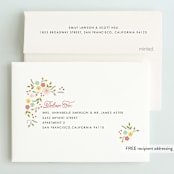 "Tea Party" - Children's Birthday Party Invitations in Mint by Nazia Hyder - FREE Recipient Addressing