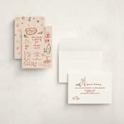 "That's Amore." - Children's Birthday Party Invitations in Chili Pepper by Jenna Holcomb - Assembled