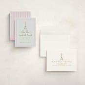 "Ooh La La" - Children's Birthday Party Invitations in Menthe by mo kelley - Assembled