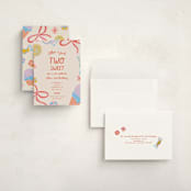 "Super Sweet" - Children's Birthday Party Invitations in Cookie by Lissabeth Anglin - Assembled