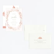 "kiddies crown" - Children's Birthday Party Invitations in Blush by Phrosné Barwood - Assembled