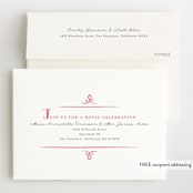 "Fairytale Princess" - Children's Birthday Party Invitations in Rose by Karidy Walker - FREE Recipient Addressing