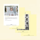 "Little Sunshine" - Children's Birthday Party Invitations in Daffodil by Karidy Walker - Back of Card Options