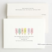"sweet fun in the sun" - Children's Birthday Party Invitations in Rainbow by Karidy Walker - FREE Recipient Addressing