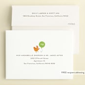 "farm animal friends" - Children's Birthday Party Invitations in Robin’s Egg by Jennifer Wick - FREE Recipient Addressing