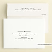 "Lovely" - Children's Birthday Party Invitations in Pebble by Kasia Labocki - FREE Recipient Addressing