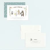 "bears marching band" - Children's Birthday Party Invitations in Primary by Faith Dorn - Assembled