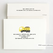"party zone" - Children's Birthday Party Invitations in Kraft by Annie Holmquist - FREE Recipient Addressing