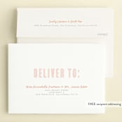 "What a Year" - Children's Birthday Party Invitations in Rose by Lauren Chism - FREE Recipient Addressing
