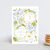"Daisy Chains" - Children's Birthday Party Invitations in Olive Tree by Sarah Knight - Front