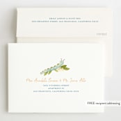 "Daisy Chains" - Children's Birthday Party Invitations in Olive Tree by Sarah Knight - FREE Recipient Addressing