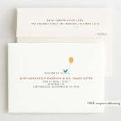 "Wild Woodland" - Children's Birthday Party Invitations in Turquoise by Michelle Taylor - FREE Recipient Addressing