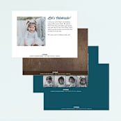 "pARRRty!" - Children's Birthday Party Invitations in Ocean by Lori Wemple - Back of Card Options