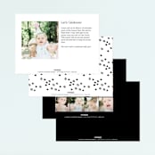 "funny letters" - Children's Birthday Party Invitations in Smoothie by Anastasia Makarova - Back of Card Options