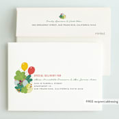 "Colorful Cactus Party" - Children's Birthday Party Invitations in Grass by Shannon Chen of Four Wet Feet Studio - FREE Recipient Addressing