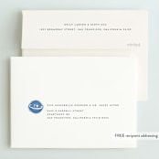 "Outer Space" - Children's Birthday Party Invitations in Northstar by iamtanya - FREE Recipient Addressing