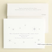 "Disney's Elsa the Snow Queen" - Children's Birthday Party Invitations in Frost by Lori Wemple - FREE Recipient Addressing