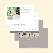 "Join in the fun!" - Children's Birthday Party Invitations in Cloud by Hudson meet Rose - Back of Card Options