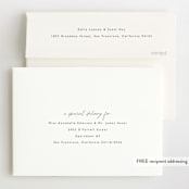 "Rolled into one" - Children's Birthday Party Invitations in Moss by Hudson meet Rose - FREE Recipient Addressing