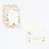 "Let's grow" - Children's Birthday Party Invitations in Sand by frau brandt - Assembled