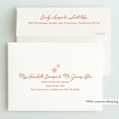 "Let's get groovy" - Children's Birthday Party Invitations in Rose by Hudson meet Rose - FREE Recipient Addressing