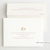 "sleeping beauty" - Children's Birthday Party Invitations in Melon by Lori Wemple - FREE Recipient Addressing