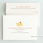 "1st Fiesta" - Children's Birthday Party Invitations in Spicy by Itsy Belle Studio - FREE Recipient Addressing